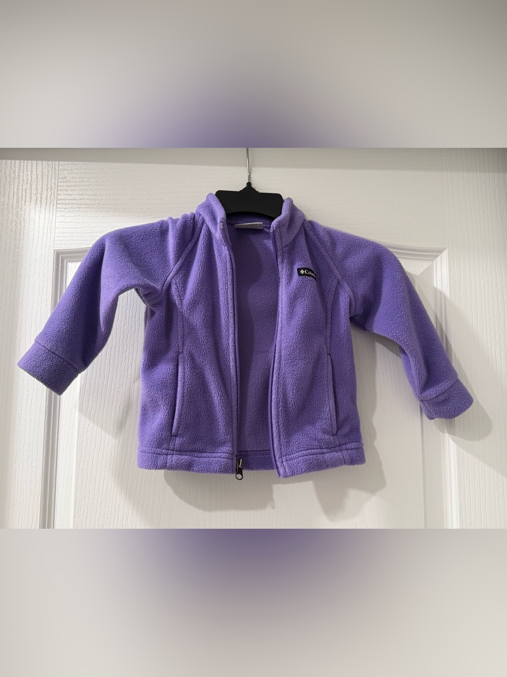 Columbia Kids Lavender Fleece Zip Jacket